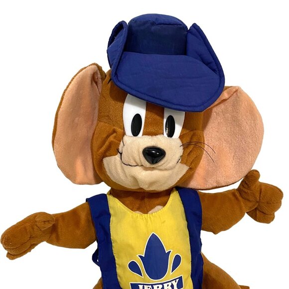 Vtg Nanco Tom and JERRY Three Musketeers Plush Mouse 15" Stuffed Animal Rodent - Picture 2 of 6